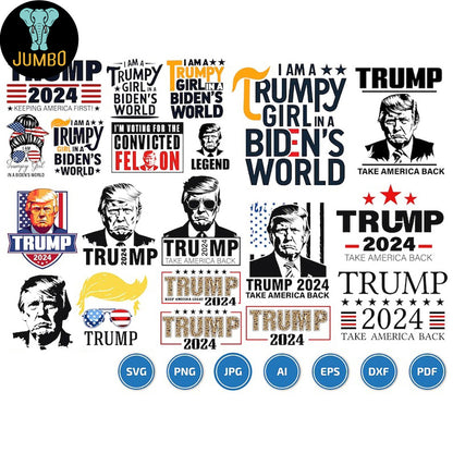 Trump2024SvgPngHugeBundle_6