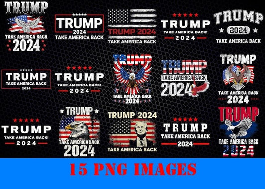 Trump Take America Back 2024 Png, Trump 2024 Png, Take America Back, Republican, 2024 Election, desantis, trump Png