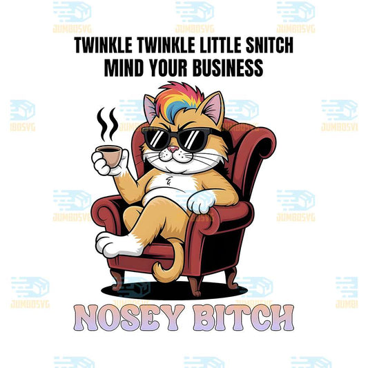 Twinkle-Twinkle-Little-Snitch-Mind-Your-Business-Nosey-Bitch-Cat-Png