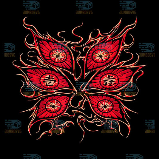 Upper-Rank-Devil-Eyes-Vintage-Anime-Demon-Png