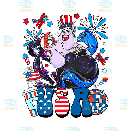 Ursula-Usa-America-4th-Of-July-Png