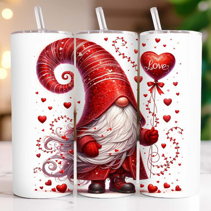 Valentine Tumbler Wrap Bundle, 20oz Skinny Valentine Tumbler Sublimation Designs, Valentines day Tumbler PNG, Instant Digital Download.1