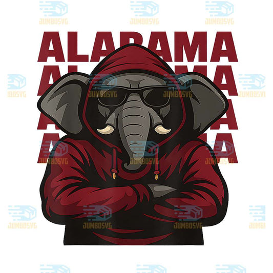 Vintage-Alabama-Elephant-Png