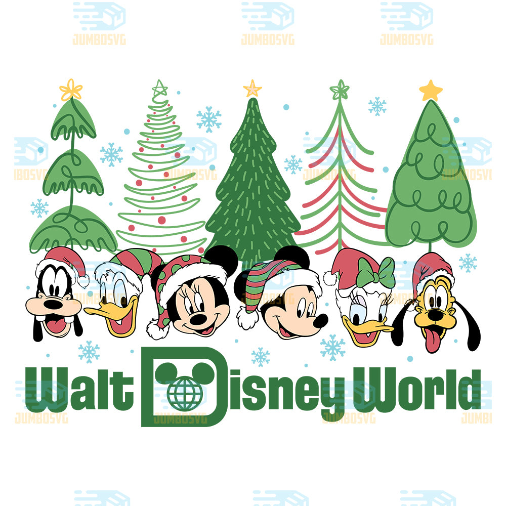 Walt-Disney-World-Mouse-And-Friends-Christmas-Svg