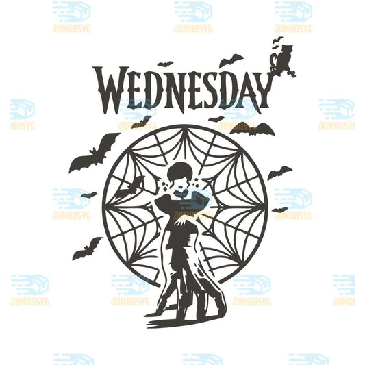 Wednesday-Addams-Svg