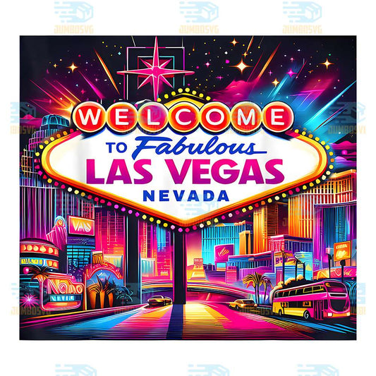 Welcome-To-Fabulous-Las-Vegas-Nevada-Png