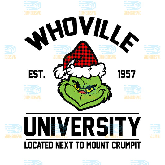 Whoville-Est-1957-University-Located-Next-To-Mount-Crumpit-Grinch-Christmas-Png