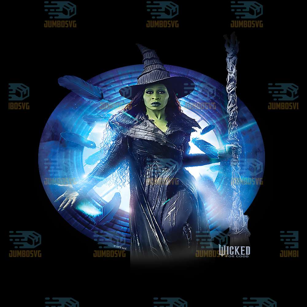Wicked-For-Good-Elphaba-Power-Pose-Png