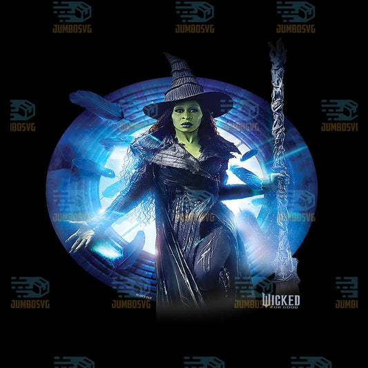 Wicked-For-Good-Elphaba-Power-Pose-Png