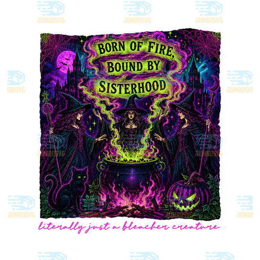 Witch-Sisterhood-Png-Born-Of-Fire-Bound-By-Sisterhood-Gothic-Halloween-Witches-Png