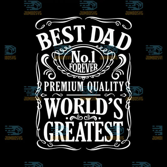 World's Greatest Best Dad Svg