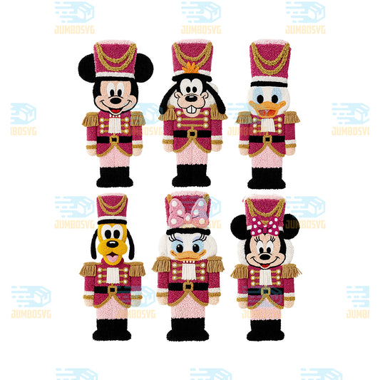 Yarn-Crochet-Nutcracker-Disney-Christmas-Png-1