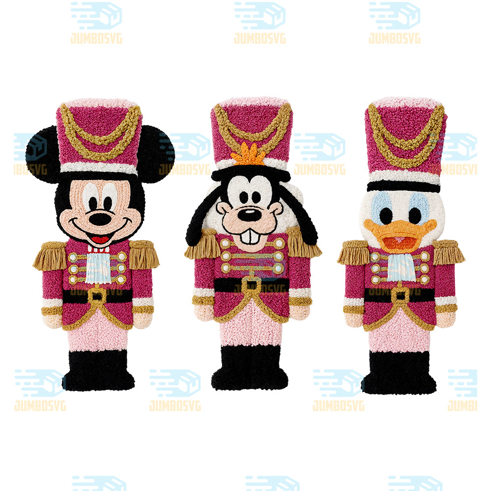 Yarn-Crochet-Nutcracker-Disney-Christmas-Png