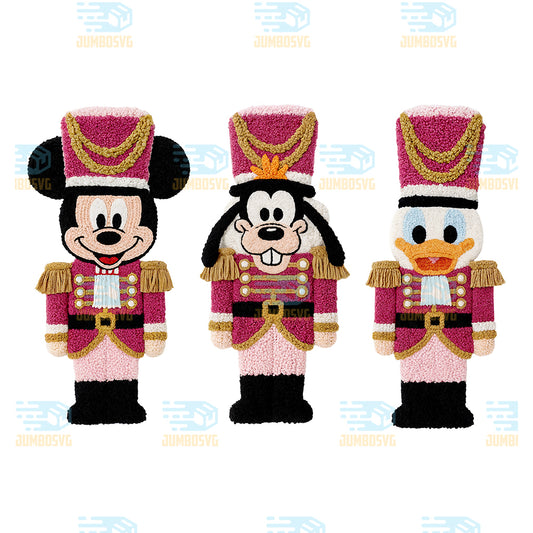 Yarn-Crochet-Nutcracker-Disney-Christmas-Png