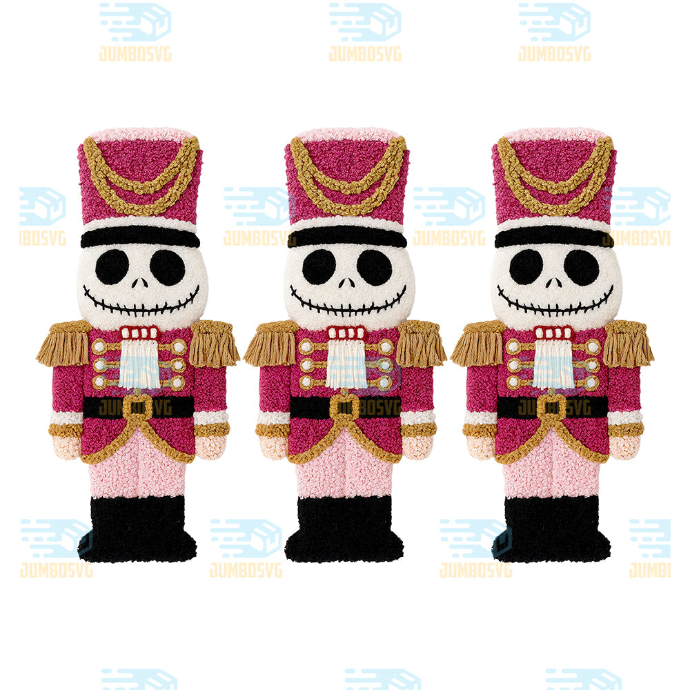 Yarn-Crochet-Nutcracker-Jack-Skellington-Christmas-Png