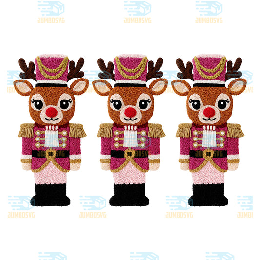 Yarn-Crochet-Nutcracker-Reindeer-Christmas-Png