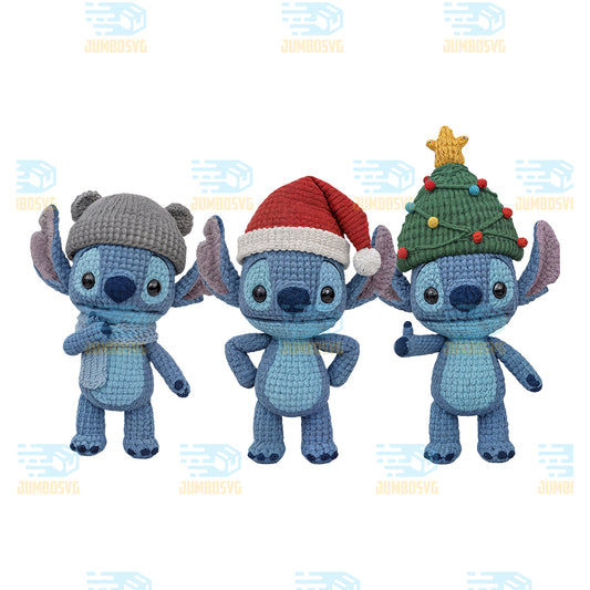 Yarn-Crochet-Stitch-Christmas-Png