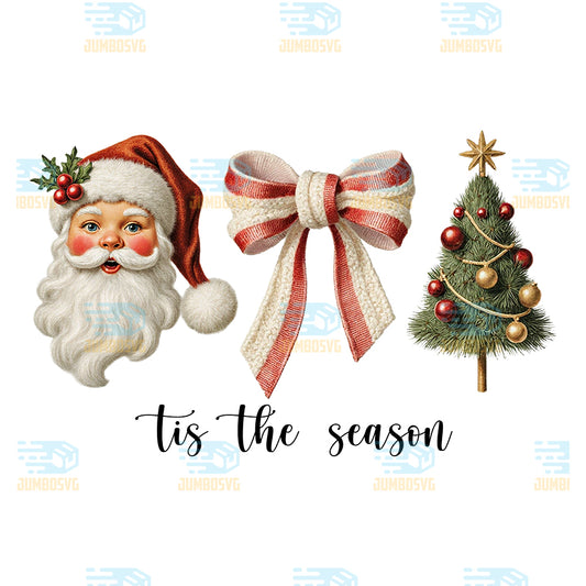 Yarn-Crochet-Tis-The-Season-Christmas-Png