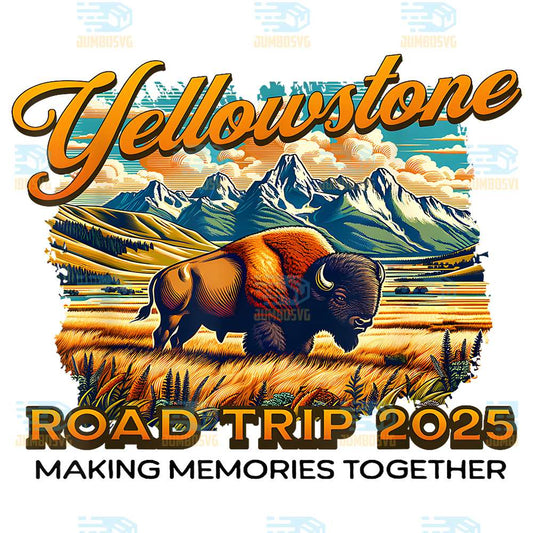 Yellowstone-Road-Trip-2025-National-Park-Family-Camping-Png