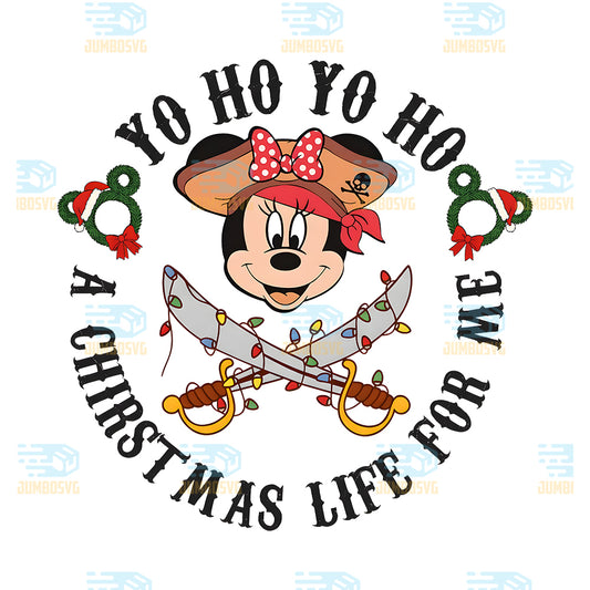 Yo-Ho-Ho-Ho-A-Christmas-Life-For-Me-Minnie-Png