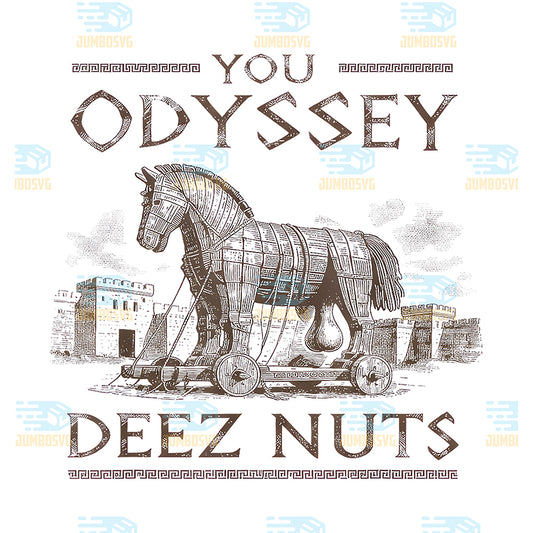 You-Odyssey-Deez-Nuts-Horse-Svg