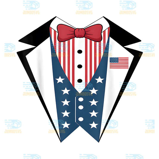 american-flag-tuxedo-costume-png