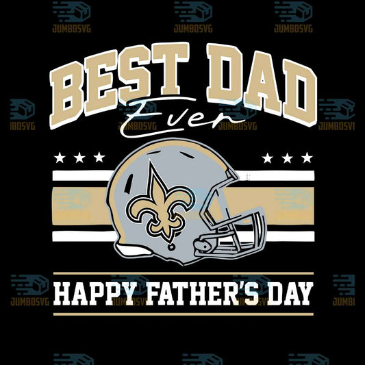 best-dad-ever-new-orleans-saints-svg