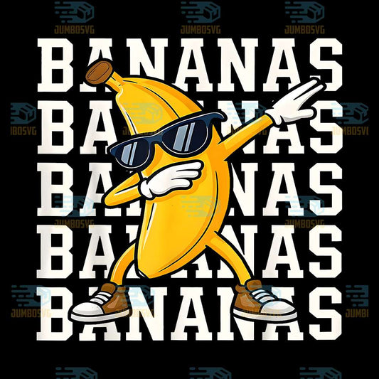 cool-bananas-graphic-dabbing-svg