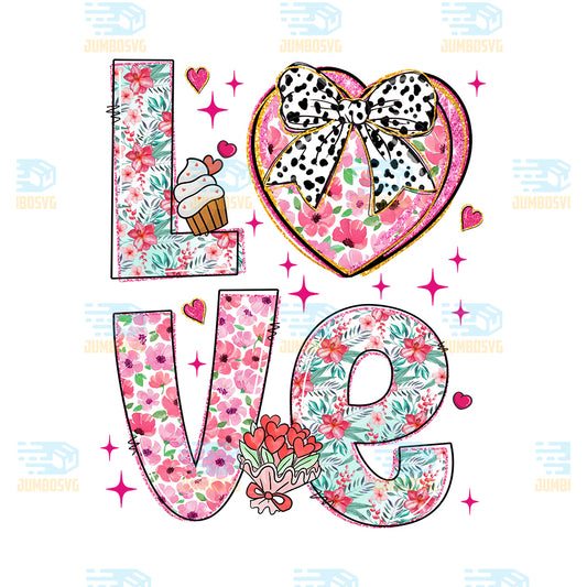 coquette-love-png-floral-love-valentine-png-pink-bow-heart-png-cute-cupcake-valentine-png