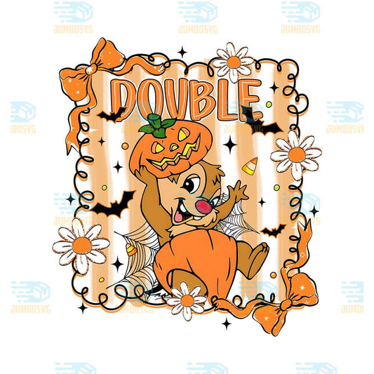 double-the-fun-halloween-cute-character-with-pumpkin-costume-png