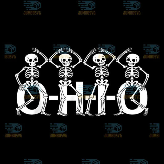 funny-o-h-i-o-state-skeleton-svg