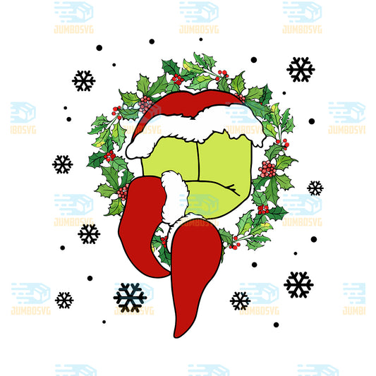 grinch-leg-christmas-circle-png