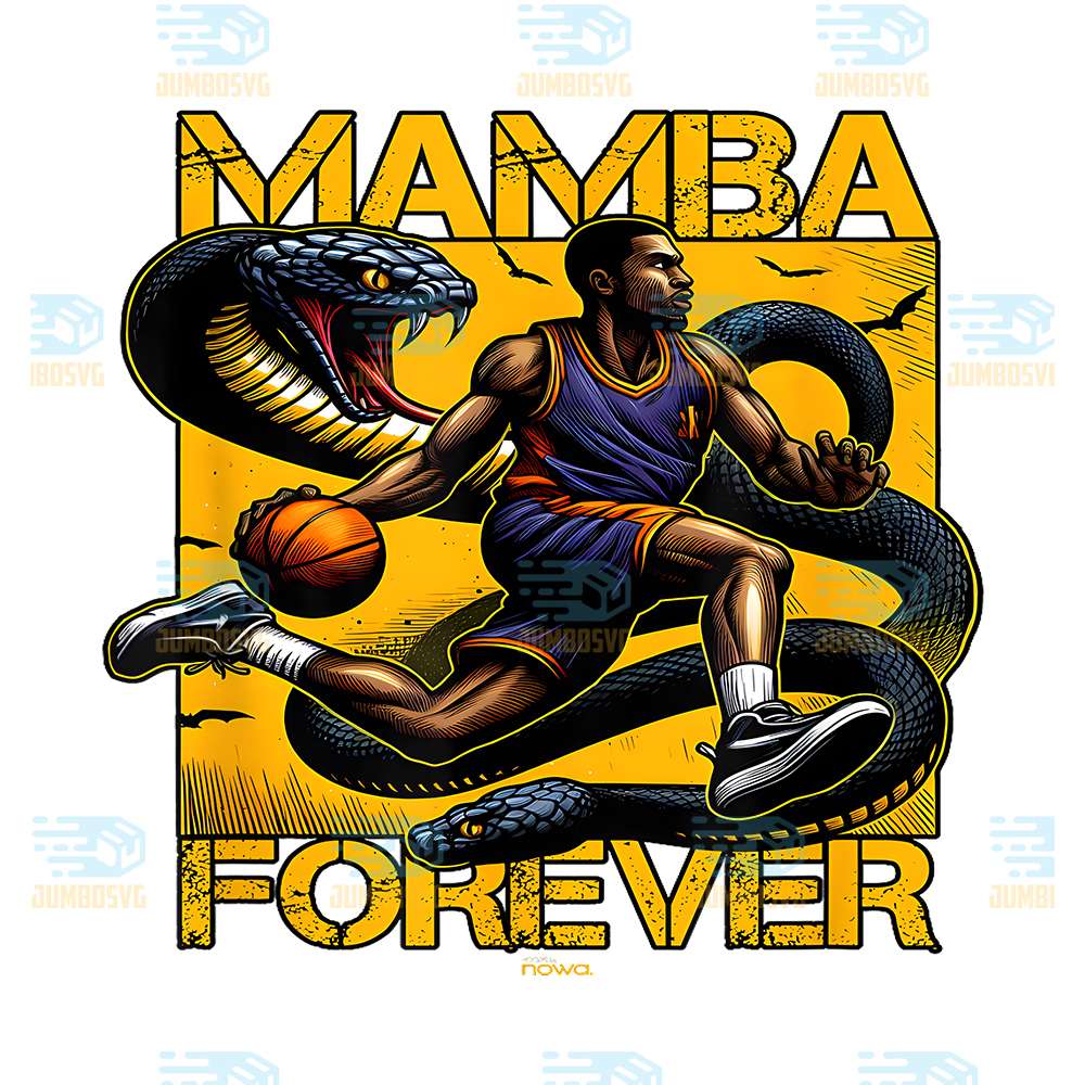 Kobe Bryant Mamba Forever Png – JUMBOSVG