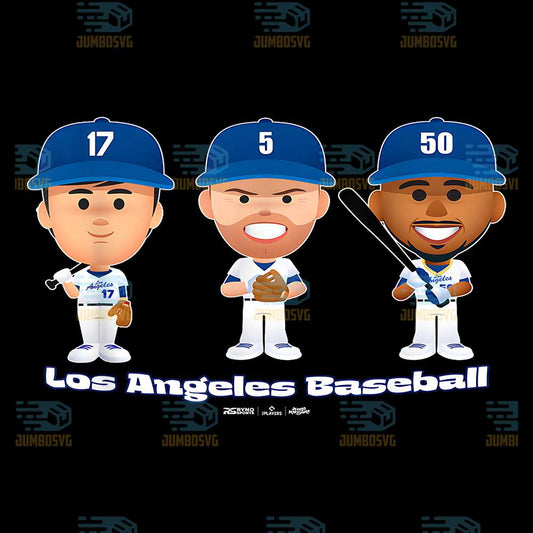 los-angeles-baseball-players-body-trio-mlb-png