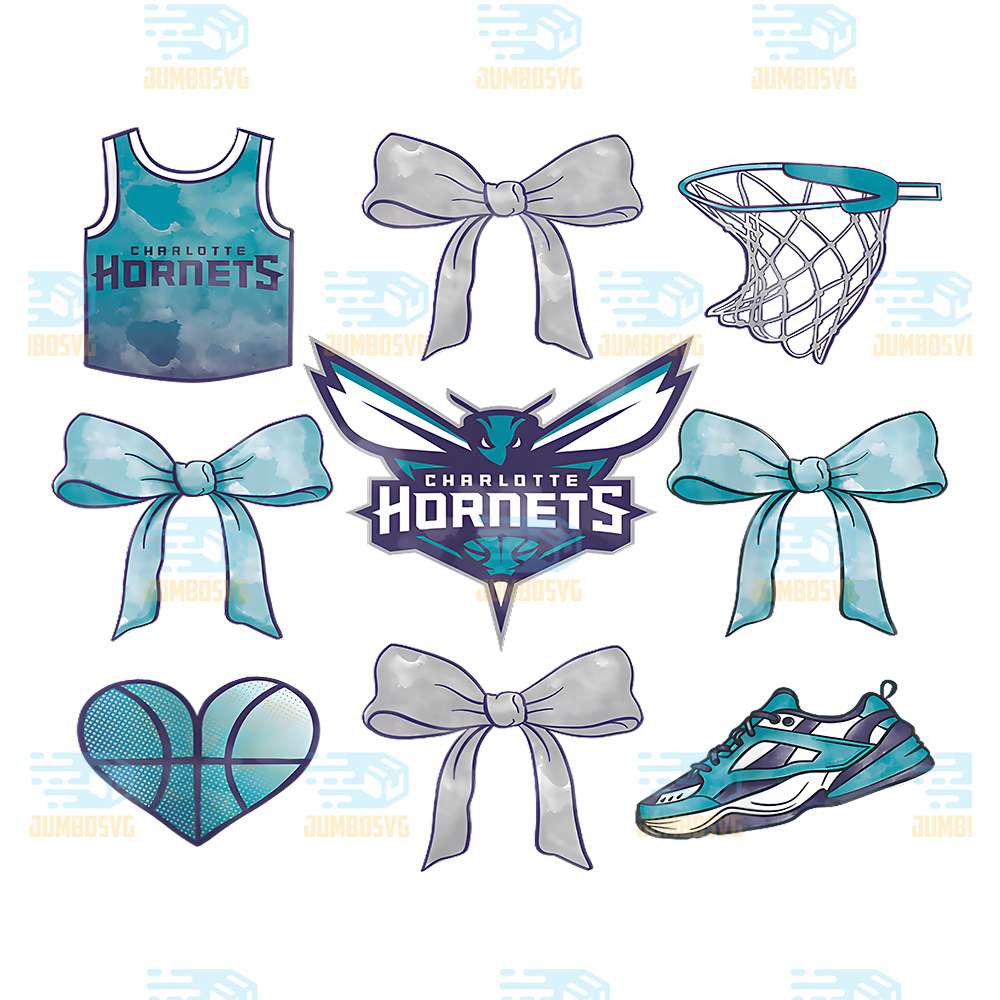 nba-charlotte-hornets-bow-grid-png
