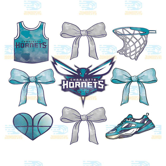nba-charlotte-hornets-bow-grid-png