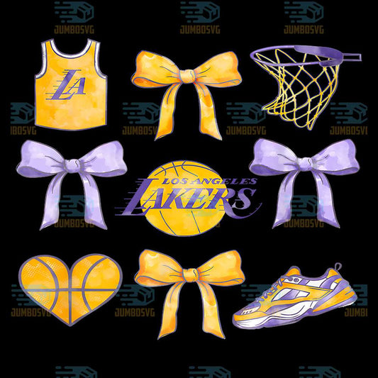 nba-los-angeles-lakers-bow-grid-png