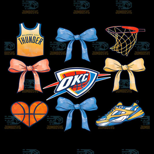 nba-oklahoma-city-thunder-bow-grid-png
