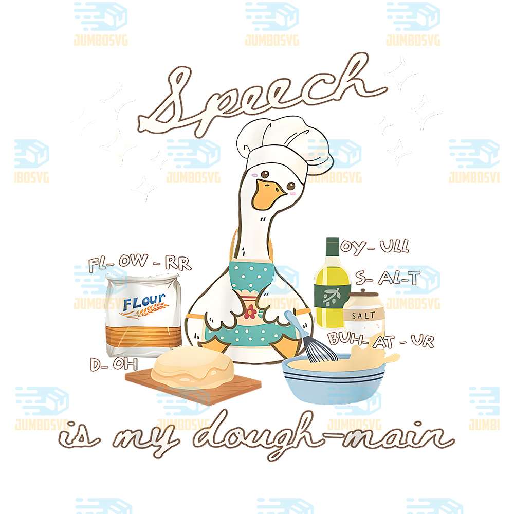 silly-goose-speech-language-pathologist-speech-is-my-dough-png