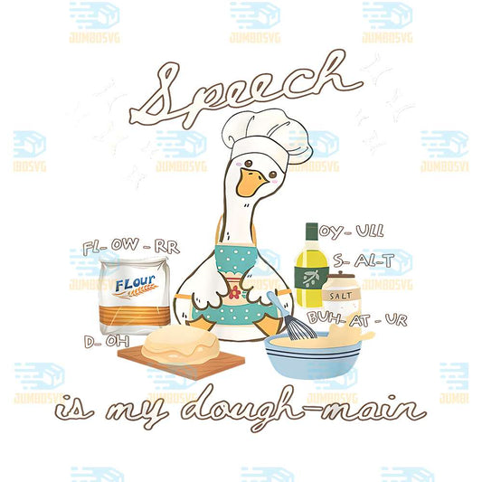 silly-goose-speech-language-pathologist-speech-is-my-dough-png