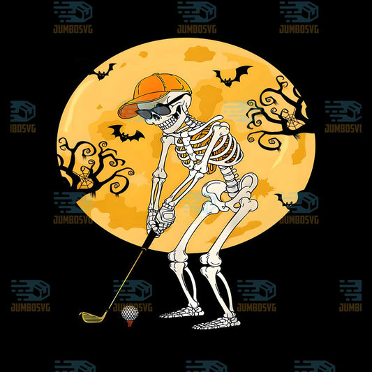 skeleton-golf-png