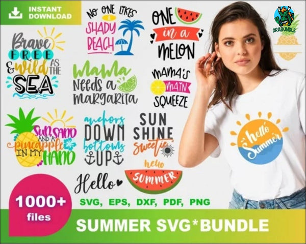 1000+Summer Svg Bundle 1.0 Digital Dowload