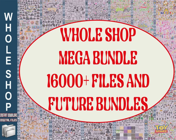 16.000+ Whole Shop 2021 SVG-PNG-PDF Bundle,4500+ Different Designs, File For Cricut, File For Silhouette, Instant Download
