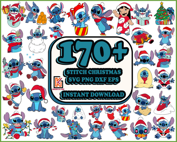 170+ Stitch Christmas Svg, Merry Christmas Svg, Christmas Vibes Svg, Family Christmas Svg, Family Vacation Christmas, Stitch Xmas Svg Instant Download