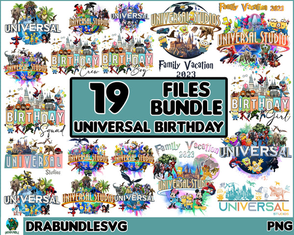 19 Universal Studios 2023 Png, Universal Shirt, Universal Studios Png, Universal Family Vacation 2023, Family Trip 2023, Universal Vacation, Instant Download