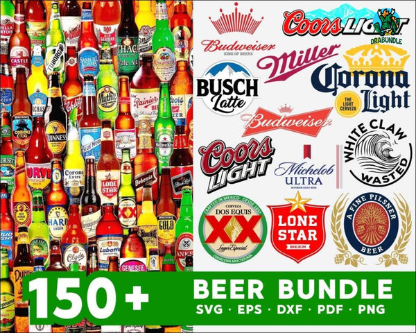 150+ Beer Svg Bundle Svg Png Eps Dxf Digital Dowload