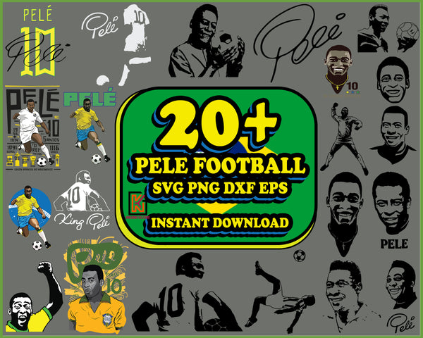 20+ Designs Bundle Pele Svg, Pele Png, Pele Football Fan Club Shirt Svg, Pelé 1940-2022, Gift for Pele Lover, Goat Pele Brazil Svg PELE, Svg Cut File Cricut,Instant download