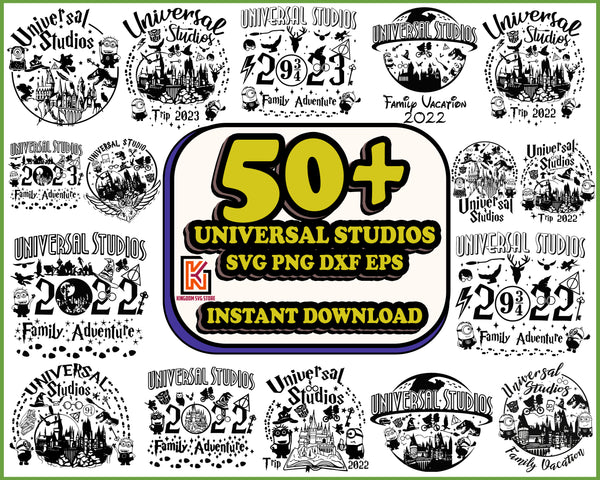 Bundle Universal Studios Svg, Universal Trip, Family Vacation svg, Minion png, Magical Kingdom Svg, Family Vacation, Family Trip 2022 Instant Download