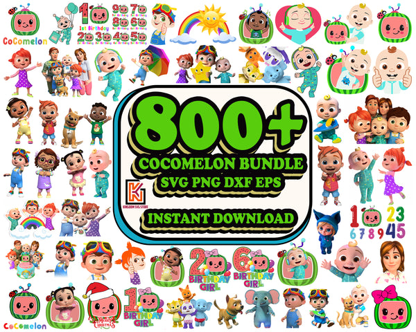 800+ Files Cocomelon Bundle Svg, Cocomelon Svg, Cocomelon Svg, Family Cocomelon Svg, Happy Birthday Svg,Cocomelon Mega Bundle Svg Instant Download