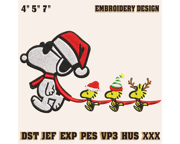 Christmas Embroidery Designs, Christmas Cartoon Embroidery Files, Merry Christmas Embroidery Designs, Christmas Designs, Instant Download